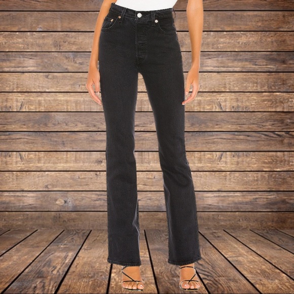 Levi's Ribcage Bootcut Jeans - Picture 3 of 5